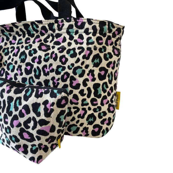 Mycha Ibiza - Borsa da spiaggia - Leopardo - Mycxl24004 per la vendita all'ingrosso da parte di Mycha Ibiza