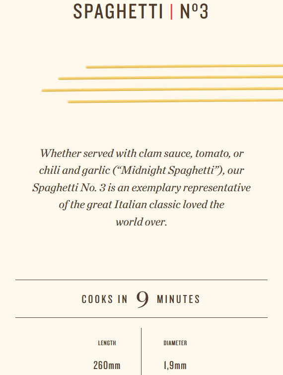 Savoury Imports Limited - Wholesale Pasta - RUMMO SPAGHETTI | Nº3 3Kilo Format1