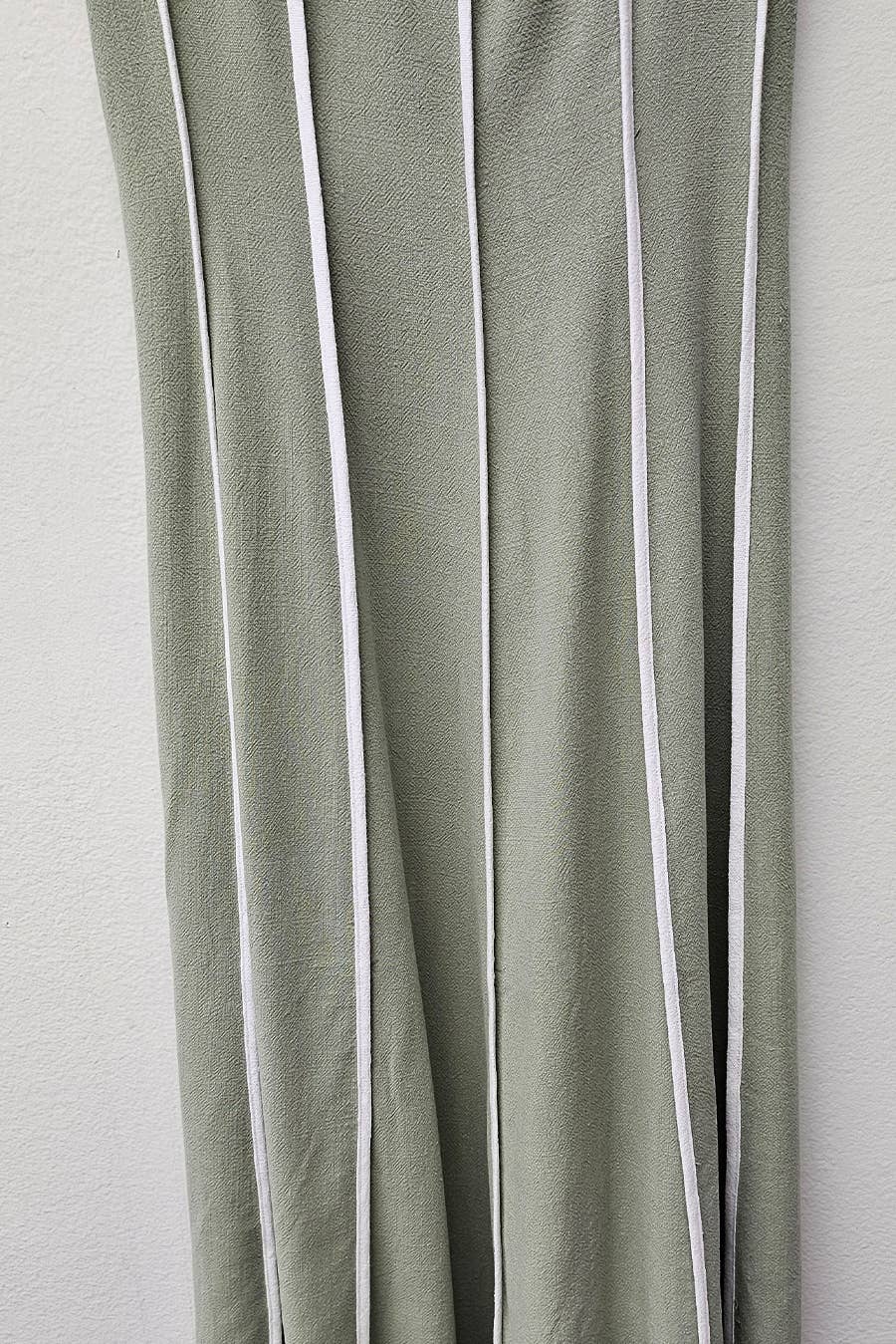 ILLA ILLA - Wholesale Dress - Women's - IM7512-Linen Midi Dress13