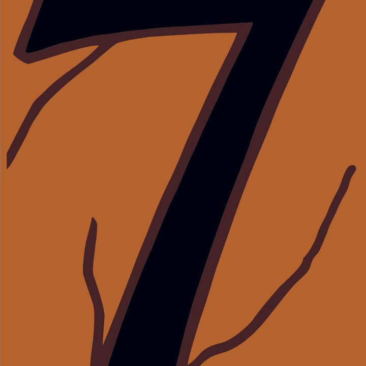 Adobe Terra Cotta Southwest House Number Tiles (R) for wholesale by Earthtones Tile