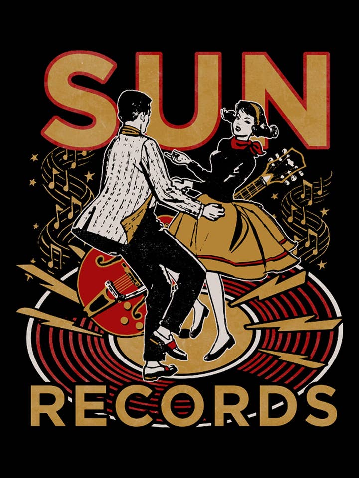 Steady Clothing - Vente T-shirt sérigraphié – femme - T-shirt Lindy Hop de Sun Records pour femme