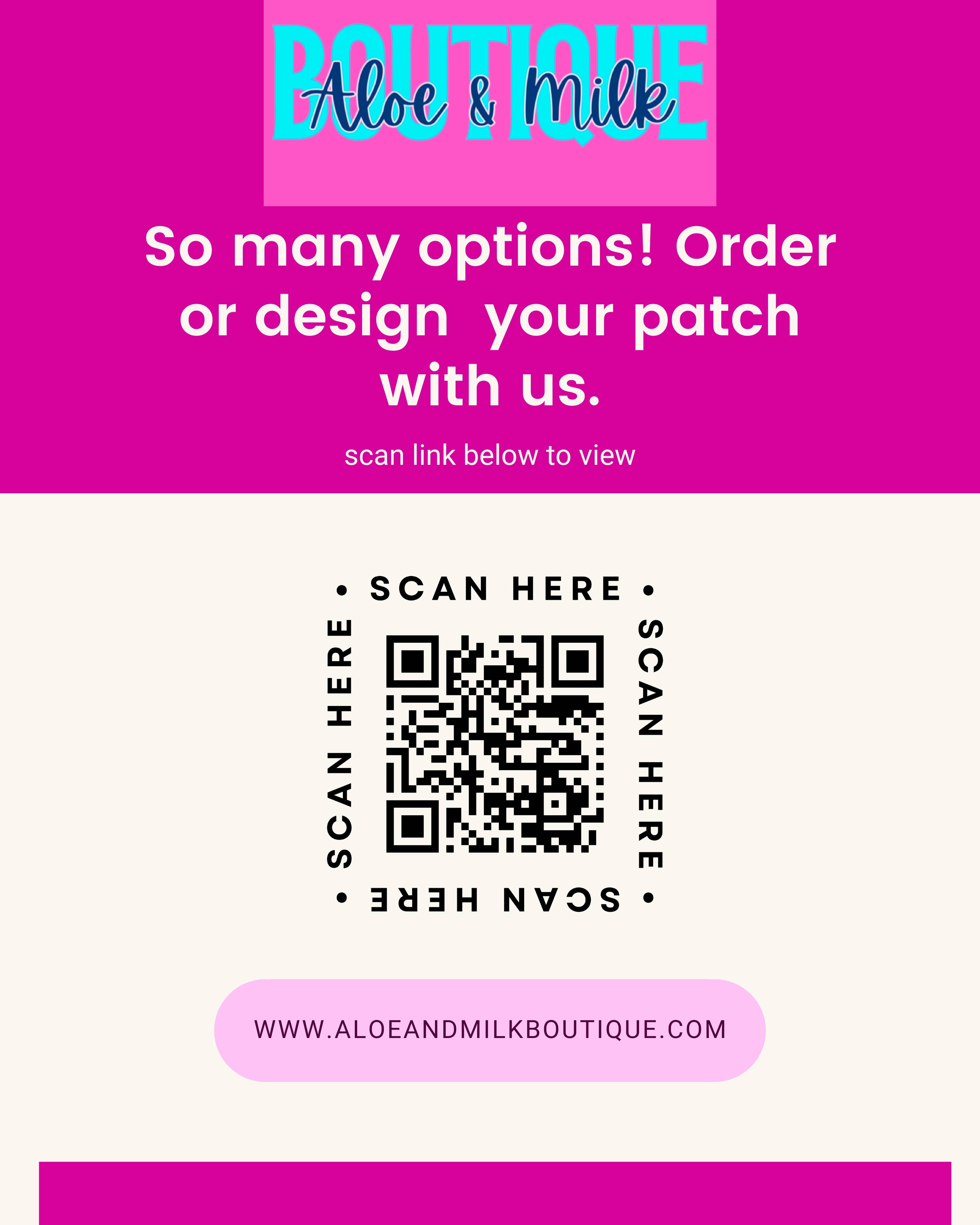 Aloe and Milk Boutique - Wholesale Patch - Palm Tree Patch, beach patches, pool party, hawaii, summer4