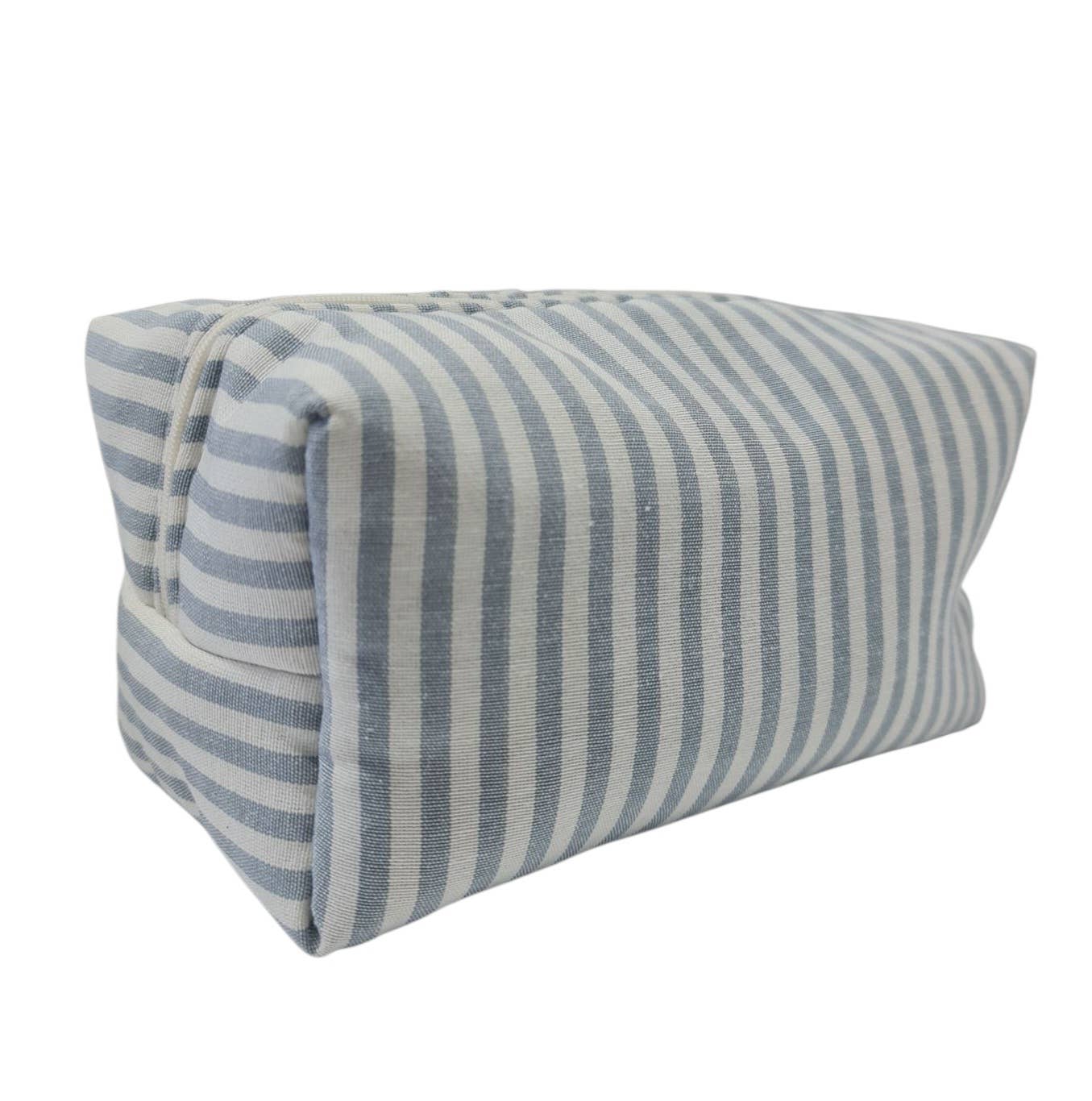 Lunaria Lab - Wholesale Makeup/Cosmetic Bag - Make up bag in Blue denim Cotton3