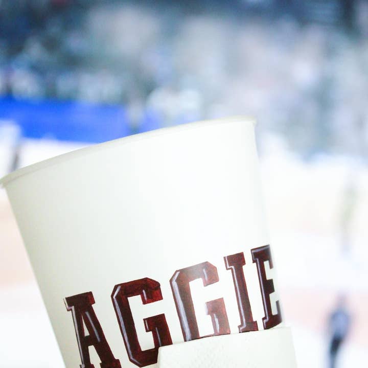 FOSTER - Wholesale Disposable Cup - Texas A&M Aggies Reusable Cup Set, Set of 10