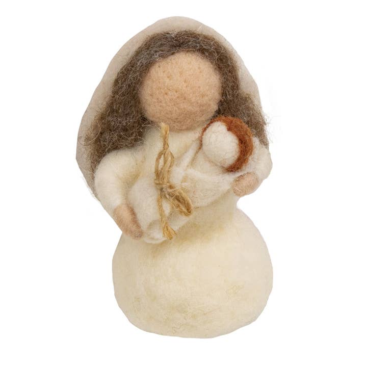 Bright Ideas - Wholesale Ornament set - Set/2 Nativity Felted Ornaments2