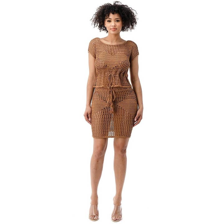 DORCAS - Wholesale Lounge Set - Women's - LOVELY GIRL CROCHET SET
