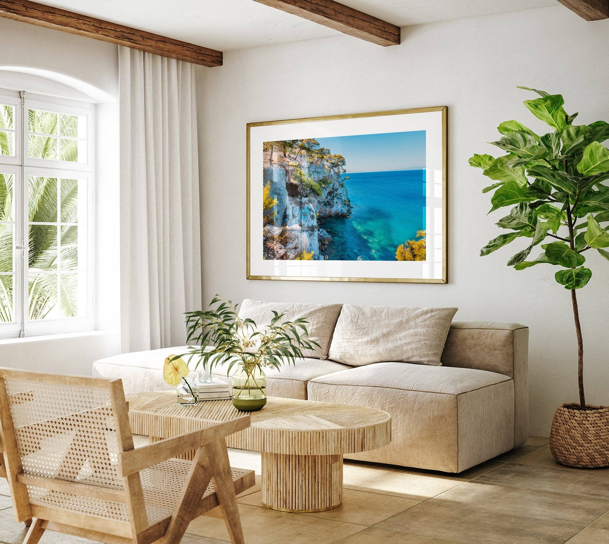 Natasha Riha Photography - Wholesale Photograph - Rugged Cliffs of Skopelos | Fine Art Photography Print2