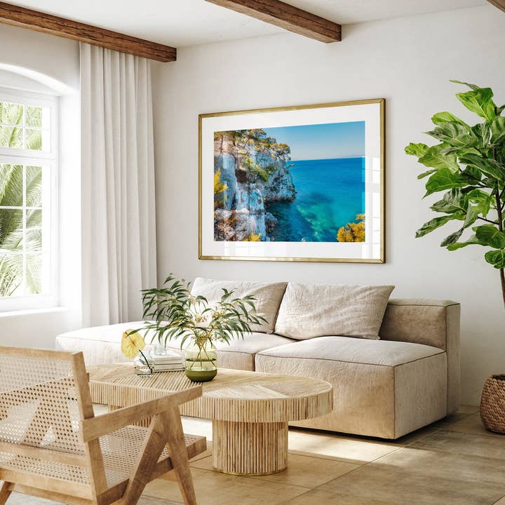 Natasha Riha Photography - Wholesale Photograph - Rugged Cliffs of Skopelos | Fine Art Photography Print2