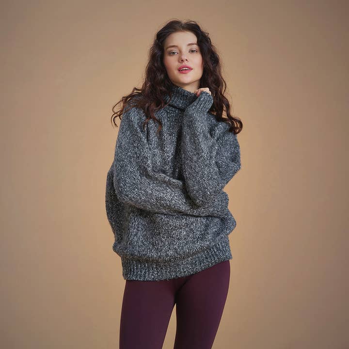 pull à fumée tricoté de style bohème pour femmes pour la vente par Los Banditos