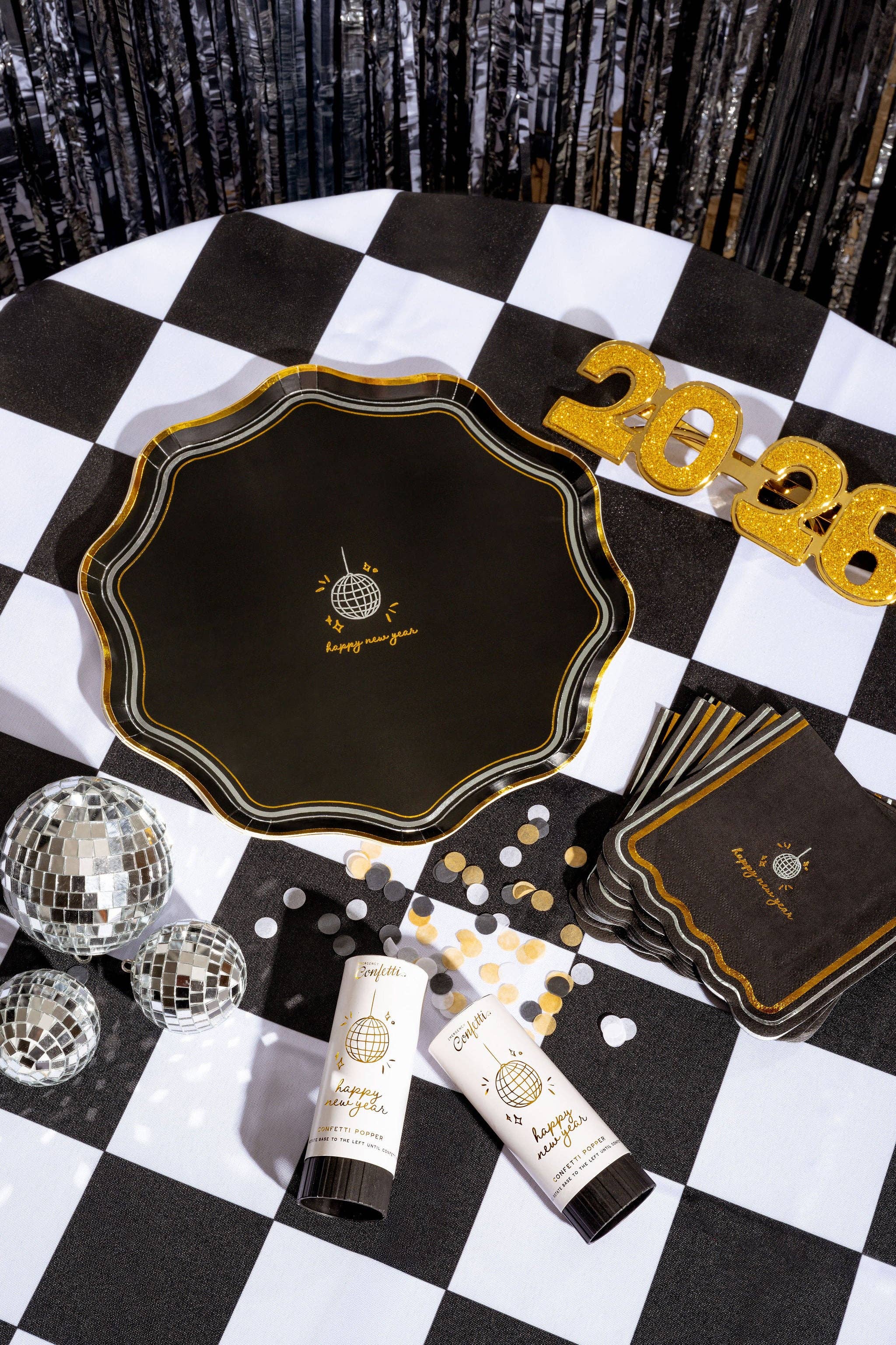 Emergency Confetti - Wholesale Confetti - Happy New Year Icon Confetti Popper3