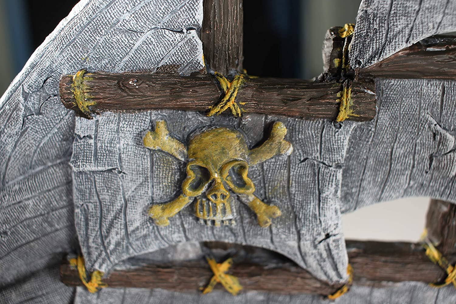 Penn-Plax - Wholesale Decorative Tabletop Object - Wave-Runner Pirate Ship Aquarium Decoration – Large6