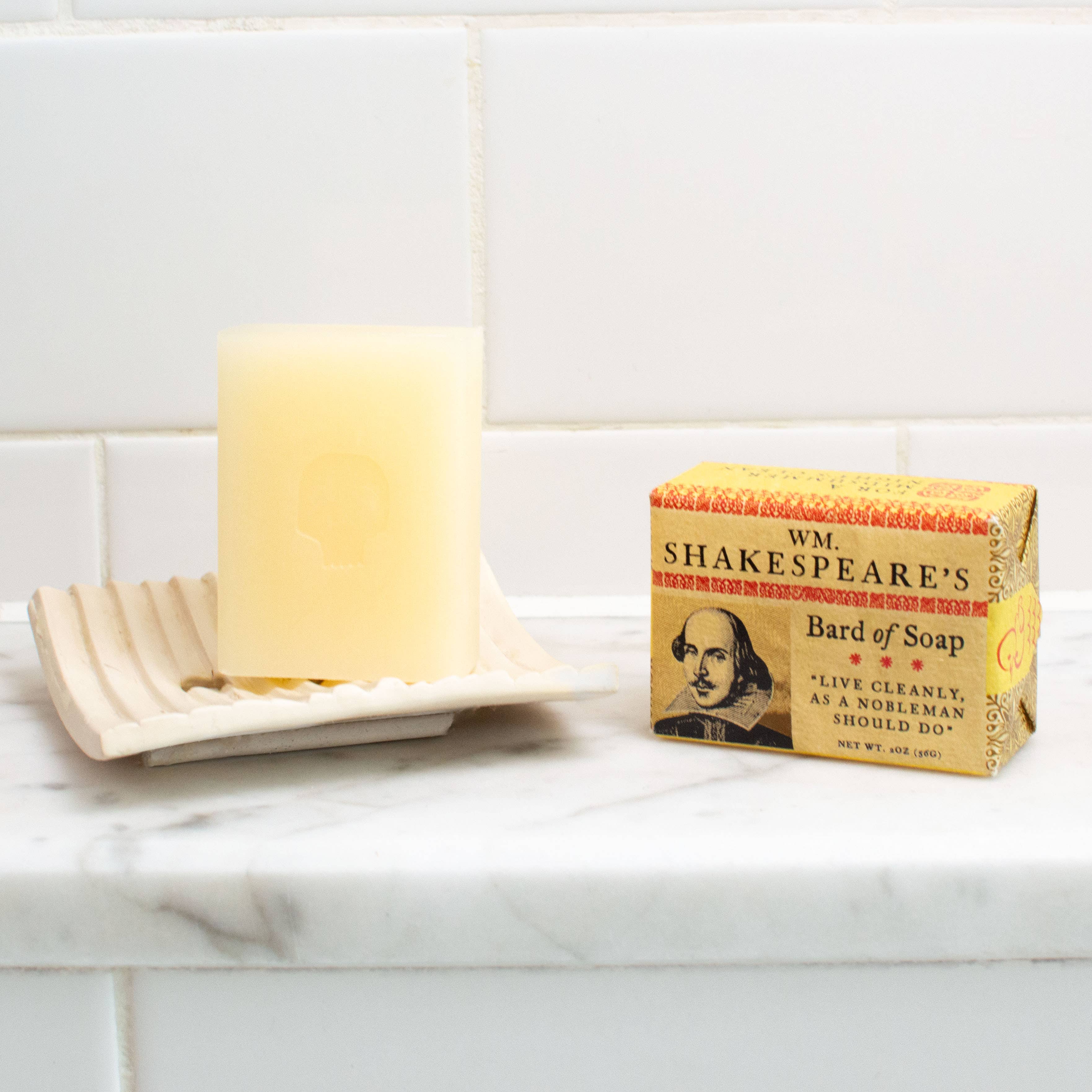 Unemployed Philosophers Guild - Wholesale Bar Soap - Shakespeare's Bard of Soap3
