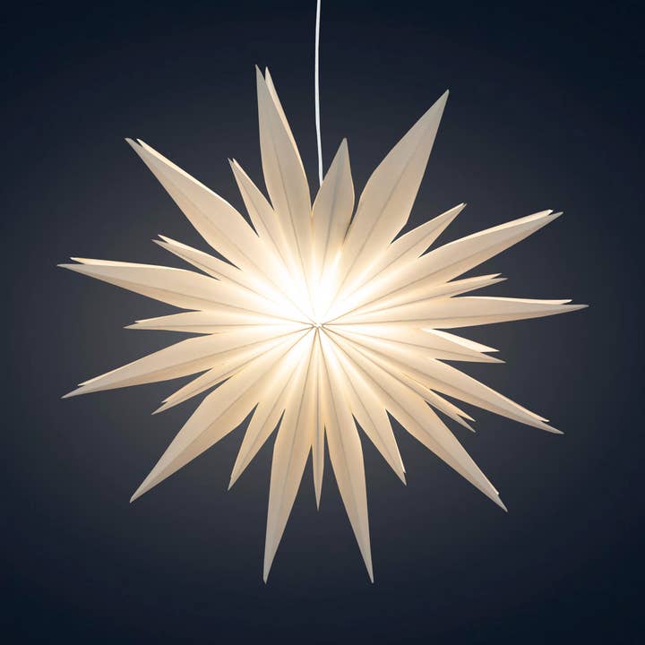 Snowflake Ice Star - 8, 12 or 16 inch for wholesale by Artschatz LLC