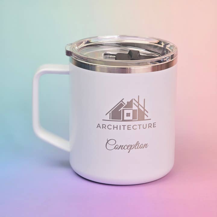 LAMOSE - Wholesale Insulated Mug/Tumbler - Business Logo Engraved Insulated Coffee Mugs Leakproof Lid19