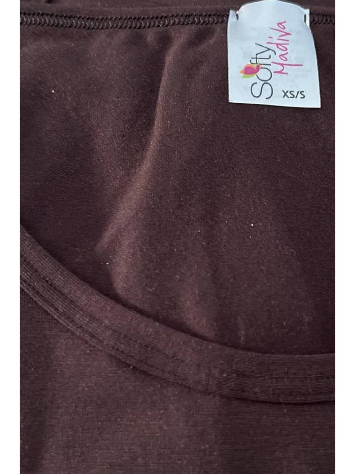 Madiva - Wholesale Knit Top - Women's - Venus Long Sleeve Crew Neck - Bielastic Micromodal2