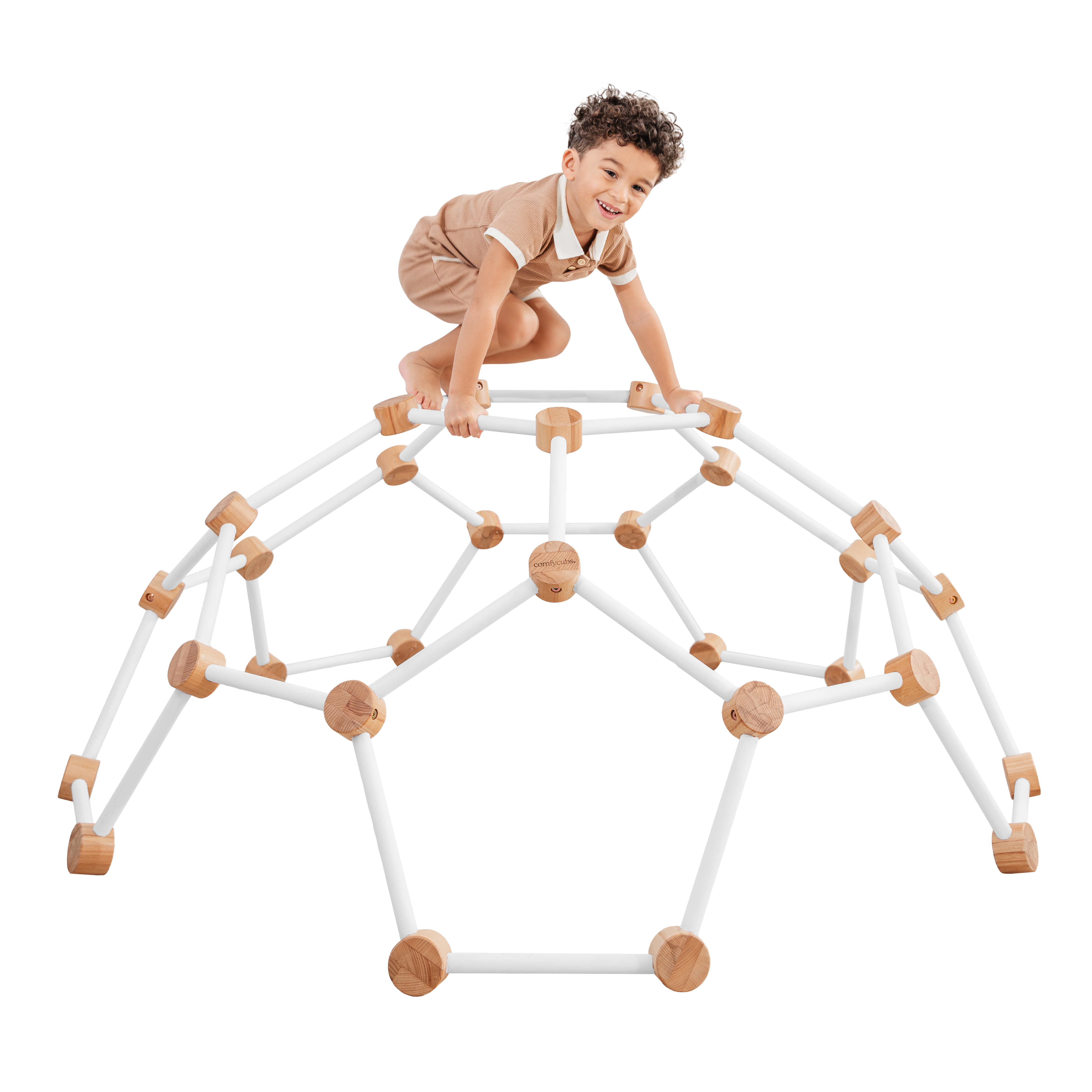 Comfy Cubs - Wholesale Wood Toy - Kids - Wooden Toddler Play Gym, Montessori Climber by Comfy Cubs15