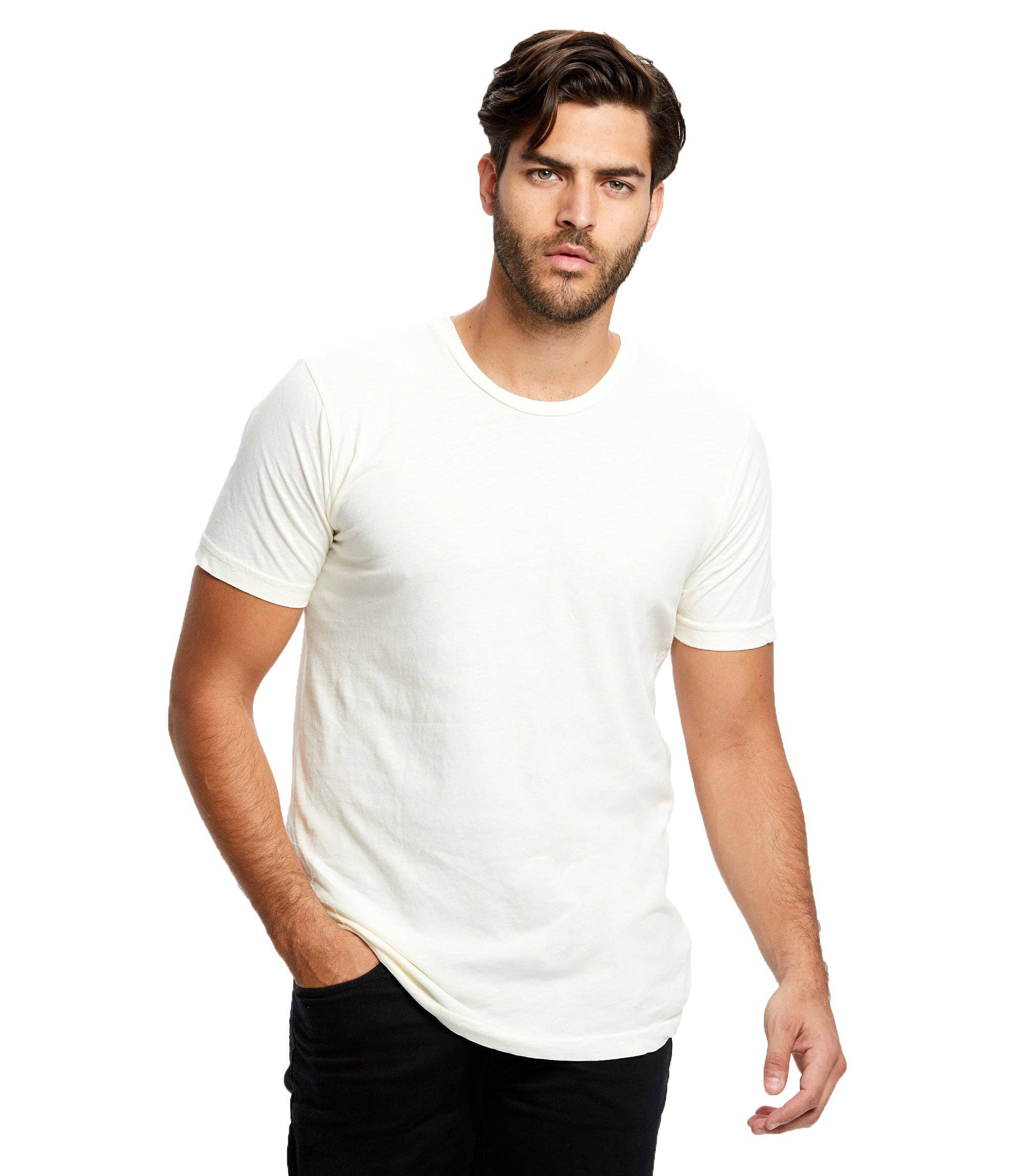 US Blanks - Wholesale T-Shirt - Unisex - Fine Jersey Crew Neck - Garment Dyed, 40 singles, 3.8 oz1