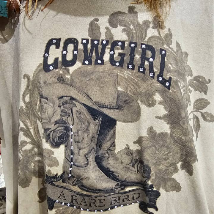 Chemise Rare Bird Cowgirl pour la vente par A Rare Bird Shop