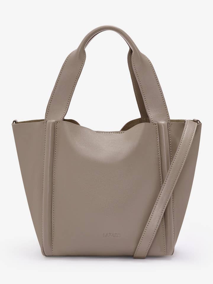 Tala Small Leather Tote Bag - Mink for wholesale by Lazaro