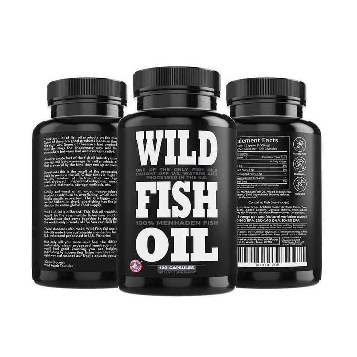 Wild Foods - Wholesale Oral Supplement/Vitamin - Wholesale - Wild Fish Oil Caps0