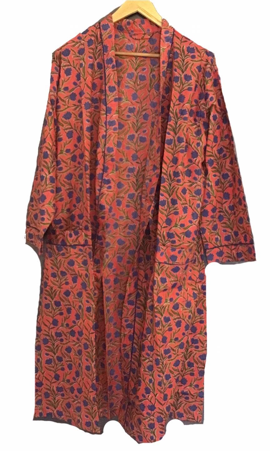 Homesoul – wholesale Robe – Women's – Block Print Kimono Gowns- Set of 104