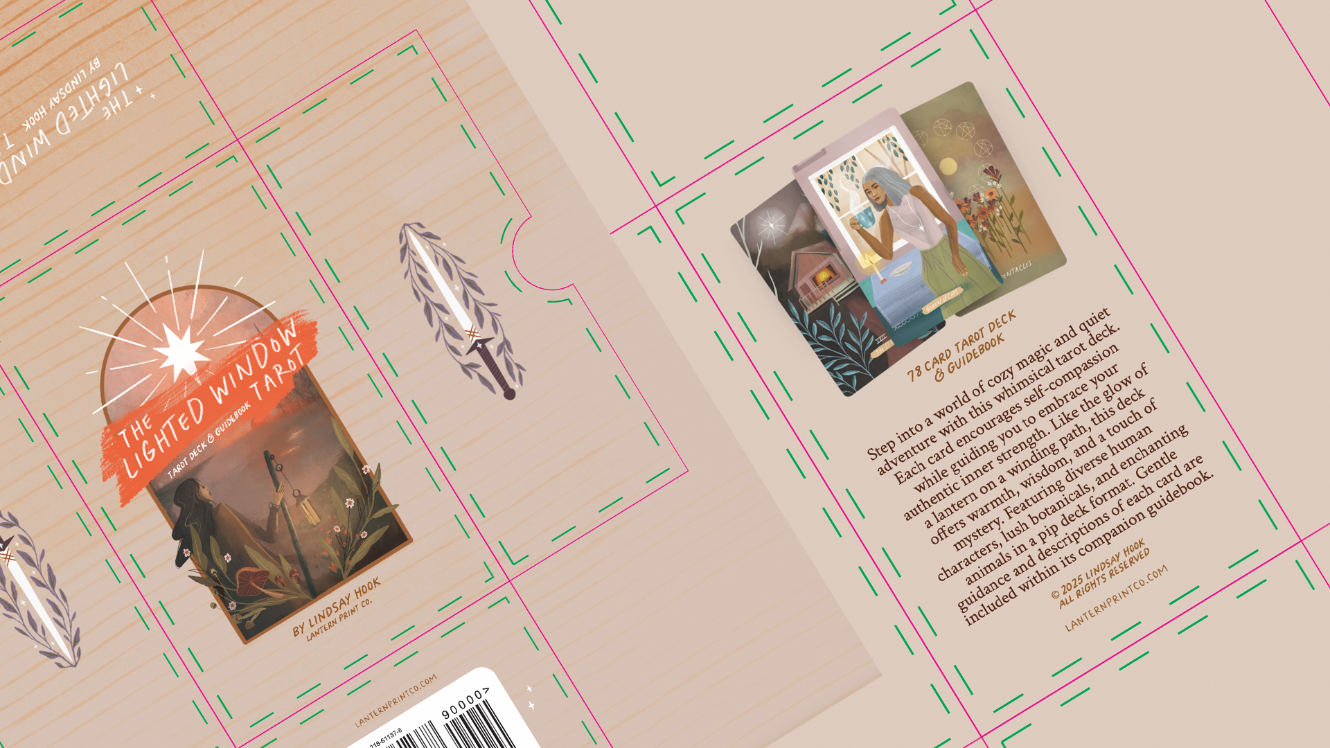 Lantern Print Co. - Vente Cartes de tarot - Le Tarot The Lighted Window - 2e Édition14