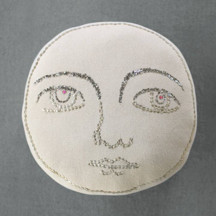 Cuscino a Forma di Luna Piena - Fatto a Mano, Imbottito in Cotone per la vendita all'ingrosso da parte di Skippy Cotton