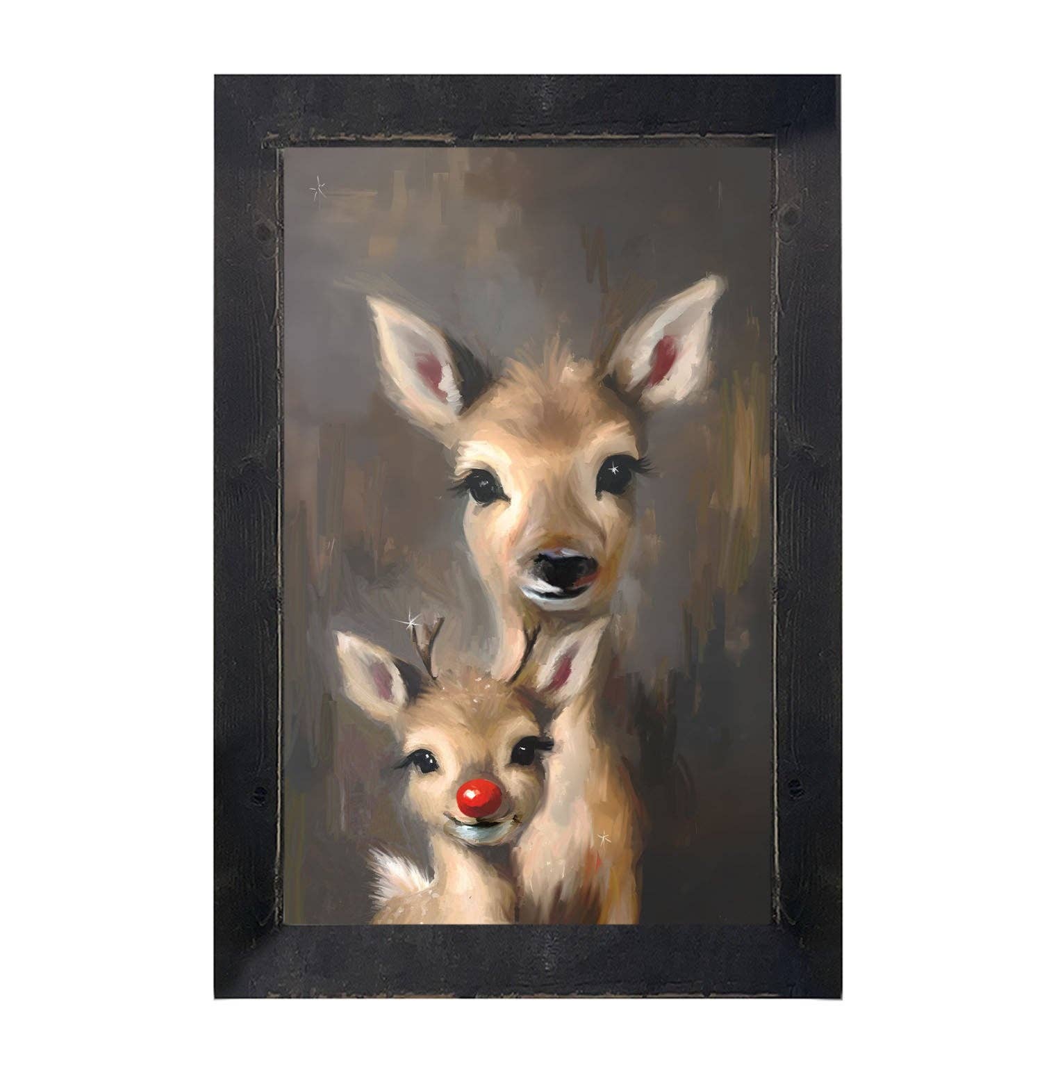 ginger blue - Vente Affiche d'art - Rudolph et Maman - Cadre Vertical0