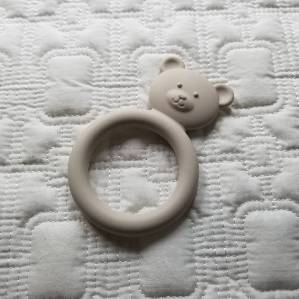 D & C TOYS - Wholesale Teether (Not Clip-On) - Baby - Silicone Teething Ring: Bear0