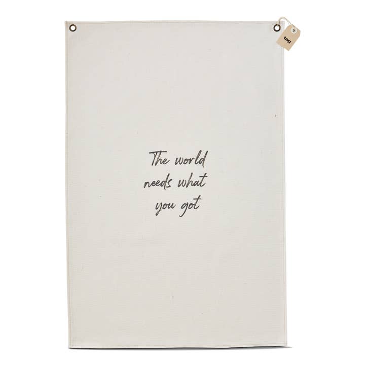 What You Got Wall Art Natural Cotton for wholesale by tag