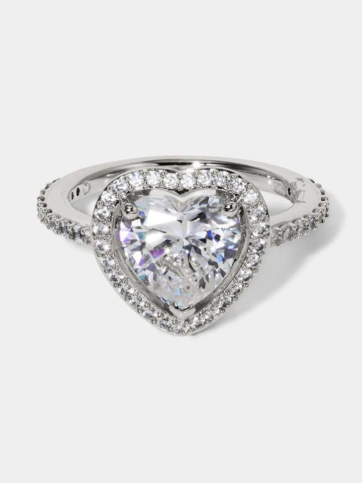 ANELLO CUORE HALO LE BISOU per la vendita all'ingrosso da parte di NADRI