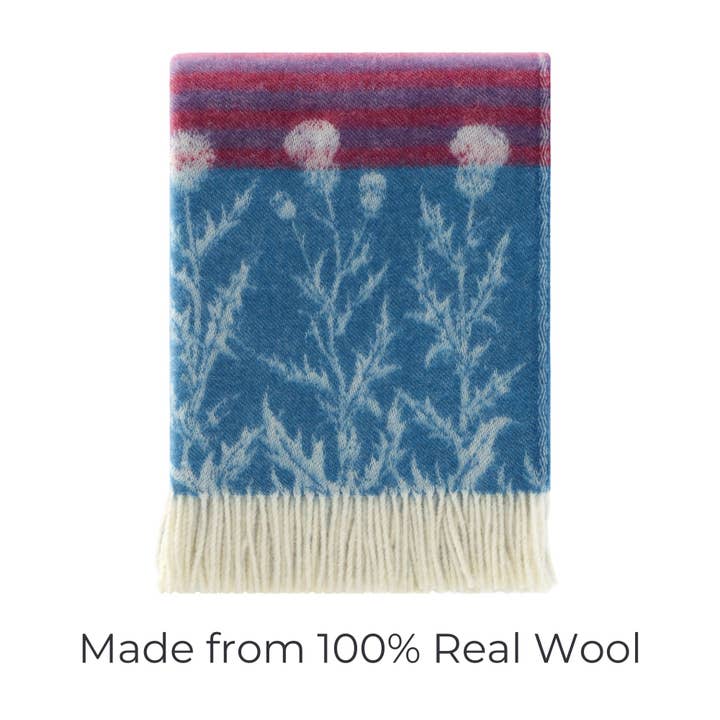 JJ Textile – wholesale Throw blanket – Thistle Wool Throw4