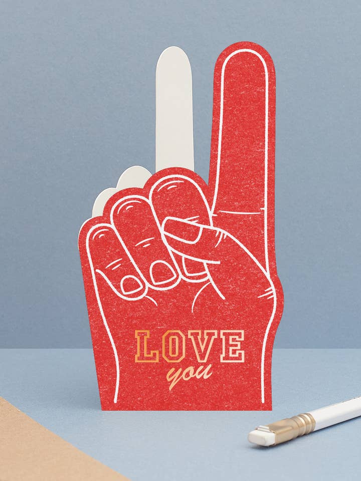 Liebe Dich Stanzkarte für Valentinstag | Liebe | Jahrestag für den Großhandel von Another Loop