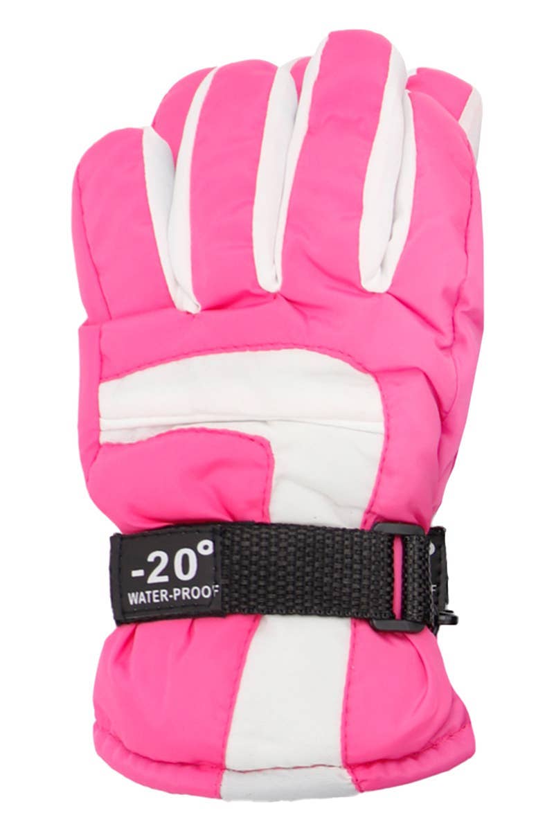 SURTIDO Guantes de esquí resistentes e impermeables para niños y jóvenes Racer de venta al por mayor en Faire2