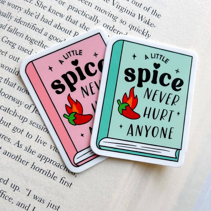 Pepper A Little Spice Never Hurt Anyone Sticker for wholesale by My Secret Copy