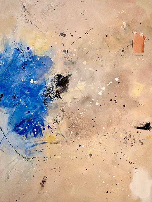 Ultramarine Meets Pale Orange | Jimmy Ralsmark - XL for wholesale by Inzpero