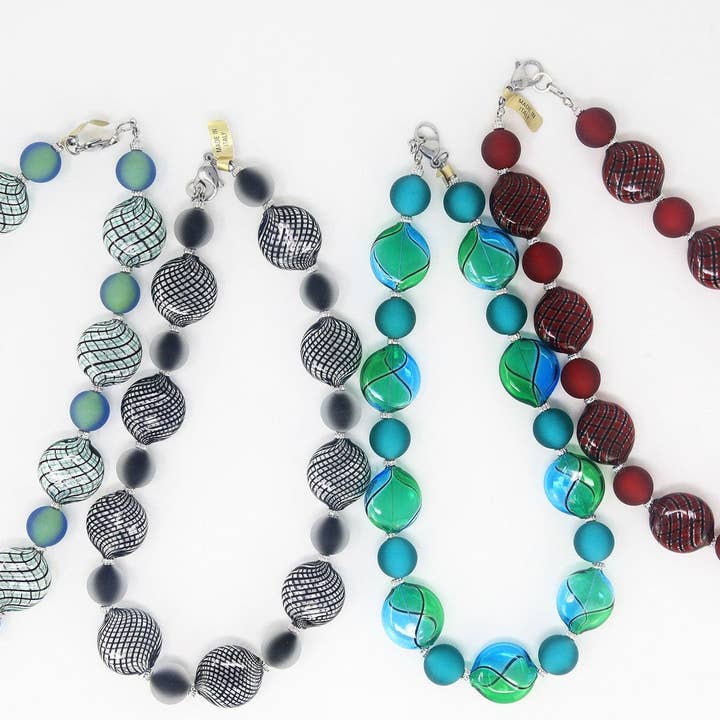 Via Graceffo – Großhandel Perlenkette – Authentische Perlenkette aus Murano-Glas, Monica9