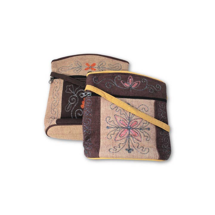 Ganesh Himal Trading - Wholesale Passport Case - Unisex - Embroidered Passport Bag