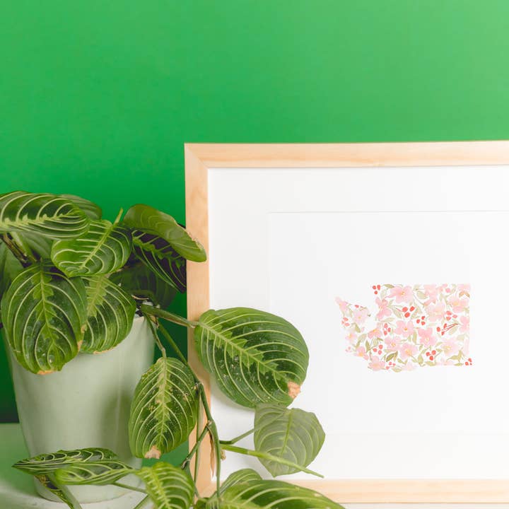 Good Sheila - Wholesale Art Print - Washington Apple Blossoms Watercolor Art Print4