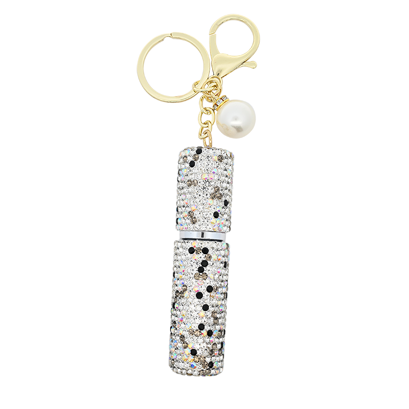 AMORINO SRL - Wholesale Purse/Bag Accessory - Women's - MINI PORTABLE PERFUME BOTTLE WITH RHINESTONE -OMQ24100A8264