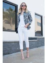 VENTI6 – Großhandel Hose – Damen – SOLIDE KNITTERFALTEN-JOGGER MIT KORDELZUG (50060)12