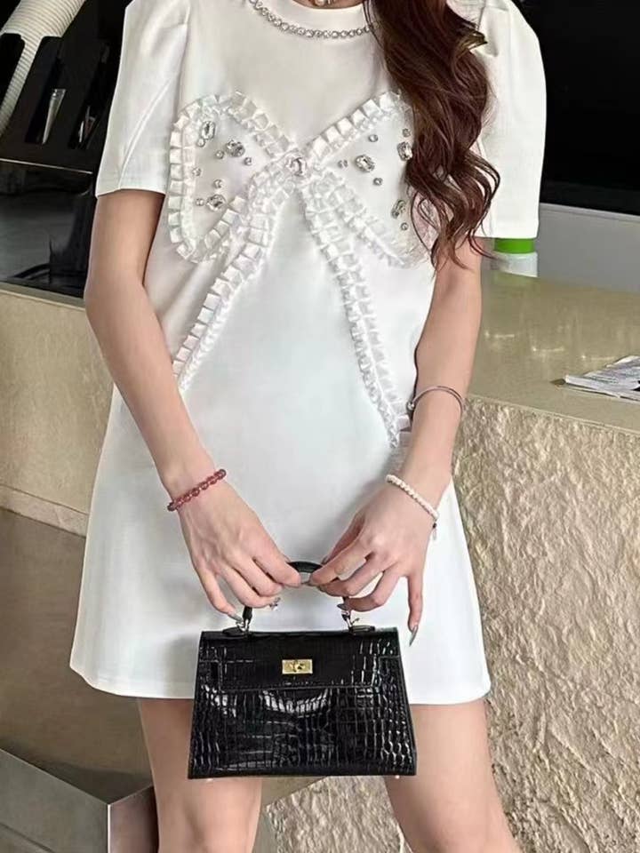 Selfie Couture by Trendology – Engroshandel Kjole - Dame – Mode Rhinestone Kjole