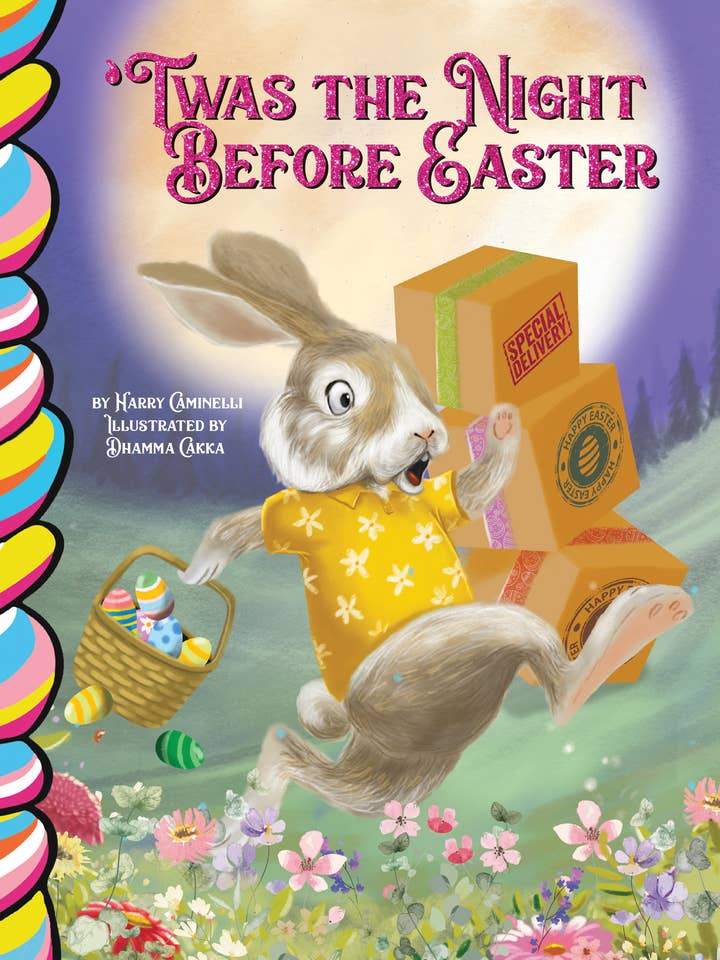 Twas The Night Before Easter Board Book for wholesale by Taffy Tales Inc.