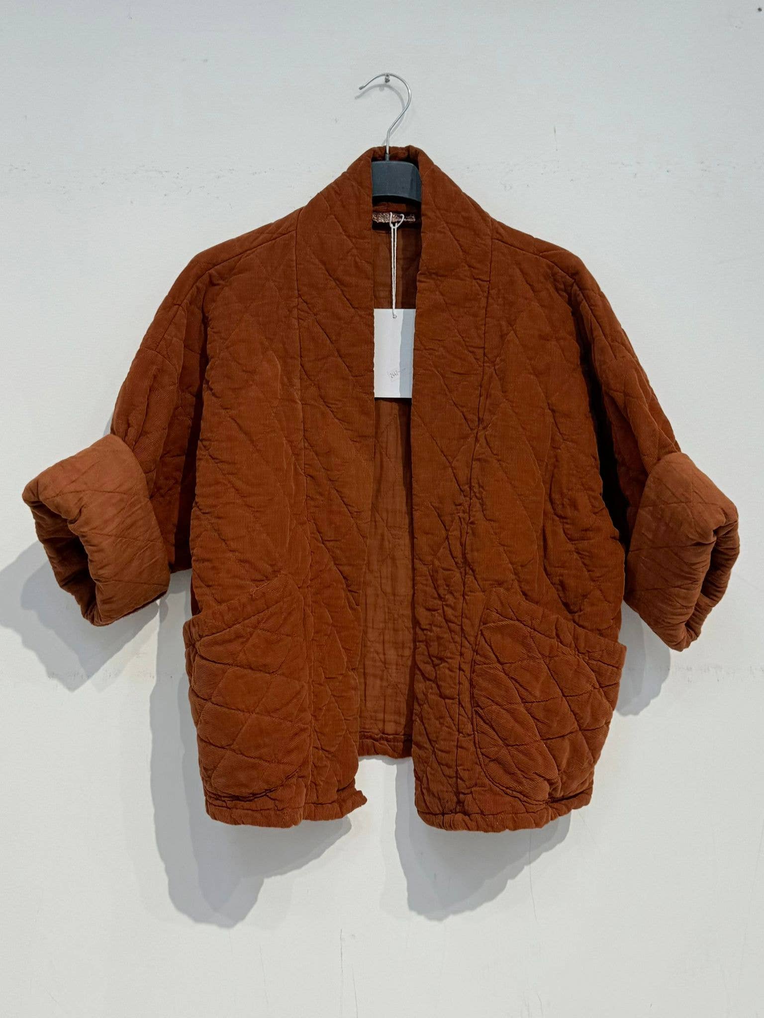 NOELINE - Wholesale Jacket - Women's - 2442-2 velvet quilted jacket6