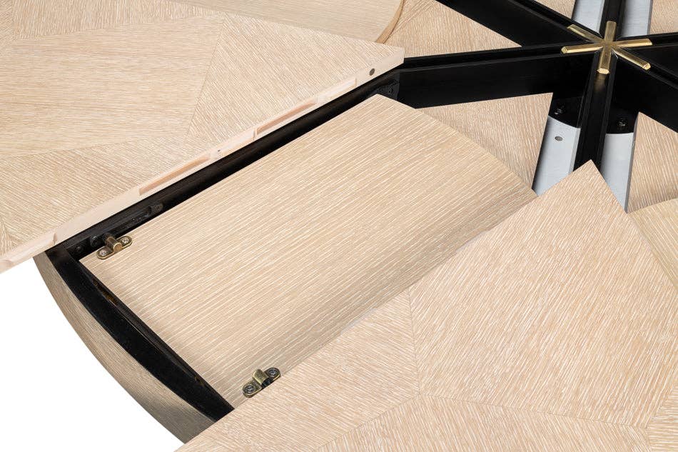 LOOMLAN - Wholesale Side Table - Giselle Jupe Extendable Wooden Dining Table17