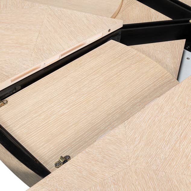 LOOMLAN - Wholesale Side Table - Giselle Jupe Extendable Wooden Dining Table17