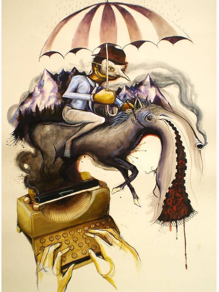 The Journey - 9"x12" gearchiveerde gicléedruk voor wholesale door Chris Granillo Art