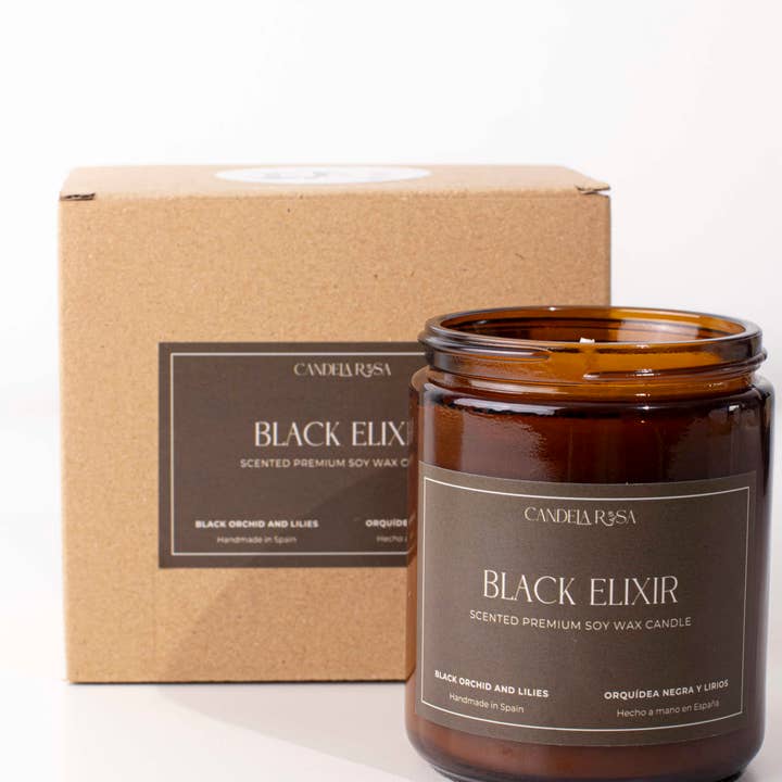 Candela Rosa - Wholesale Jar/Filled Candle - Premium Fig and Lotus Scented Soy Wax Candle