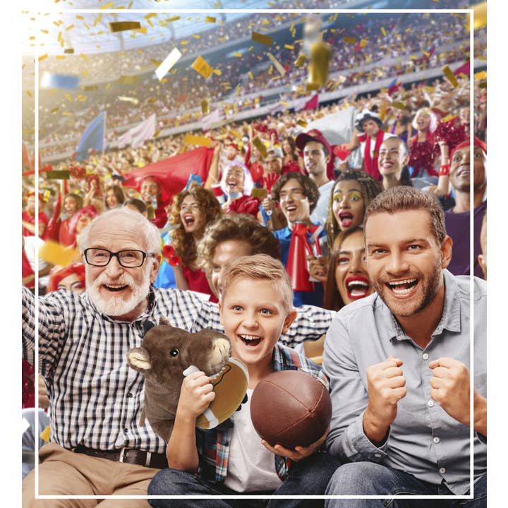 Cota Global - Wholesale Stuffed/Plush Toy - Kids & Baby - SUPER SOFT PLUSH - WILD BOAR WITH FOOTBALL PLUSH4