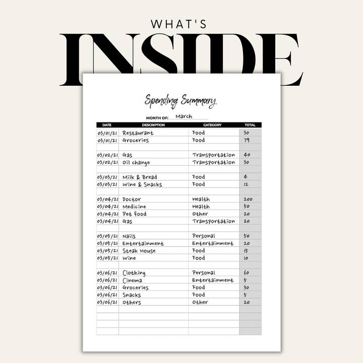 Lamare - Wholesale Planner - Lamare Budget Journal 2024-2025 – Bill Planner & Organizer